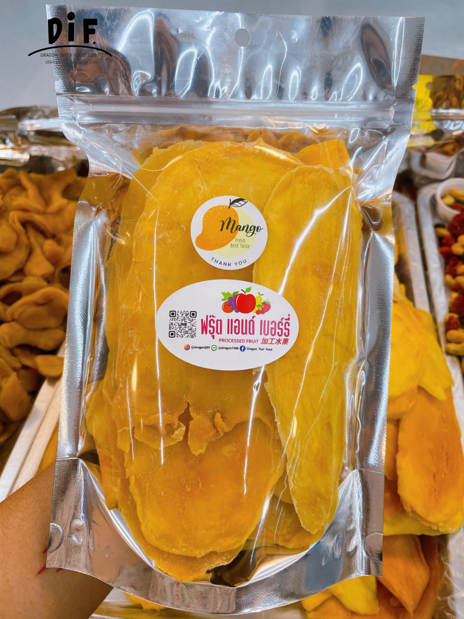Assorted nuts and dried fruit